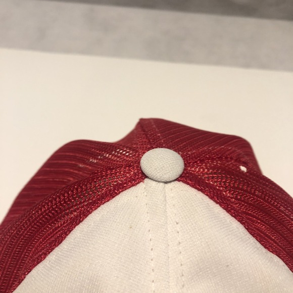 San Francisco 49ers Hat Snap Back 60s Used Rare Red White NFL Made In The USA - Picture 7 of 16